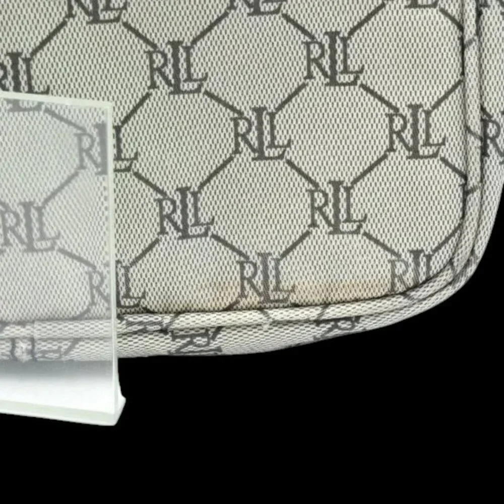 Vintage Lauren Ralph Lauren Makeup Bag Cosmetic Bag Zip Top